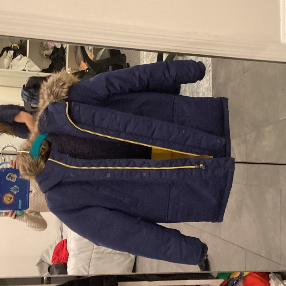 Polo by Ralph Lauren Dark Blue Puffer Coat